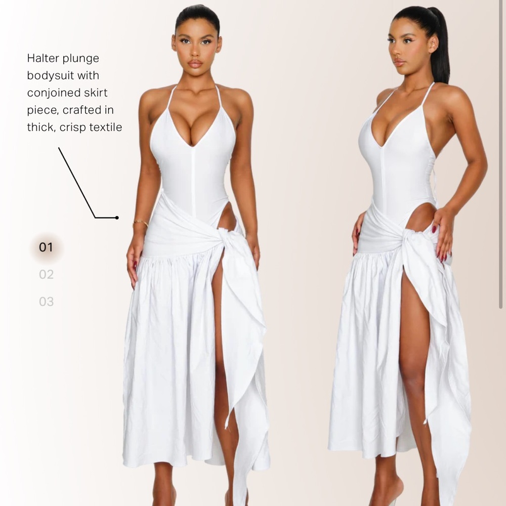 Coucoo Atamaca Dress - Crushed Ice Large
